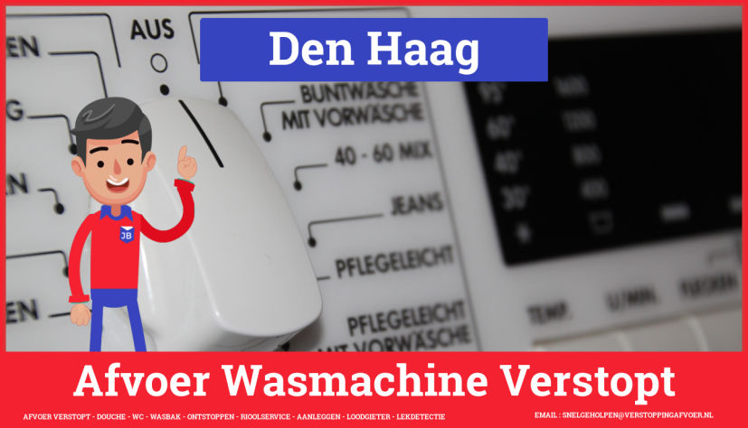wasmachine afvoer ontstoppen Den Haag rioolservice afvoer ontstoppen wasmachine in Den Haag